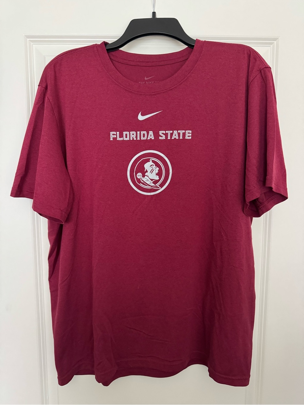 Nike Garnet Florida State Short-Sleeve Logo Tee